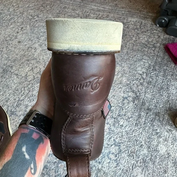 Danner Dark Brown Leather Chelsea Boots - Picture 9 of 9